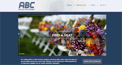 Desktop Screenshot of abcpartyandtent.com